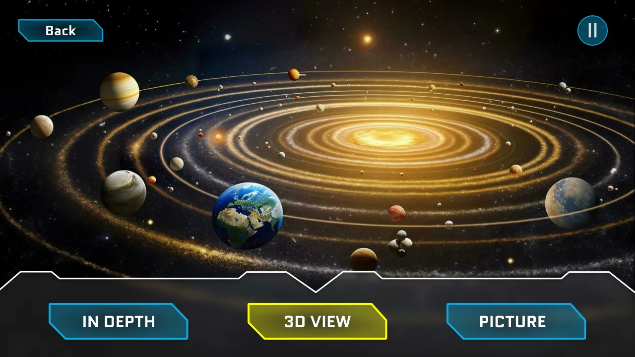 Solar System Planets 3D View | Indus Appstore | Screenshot