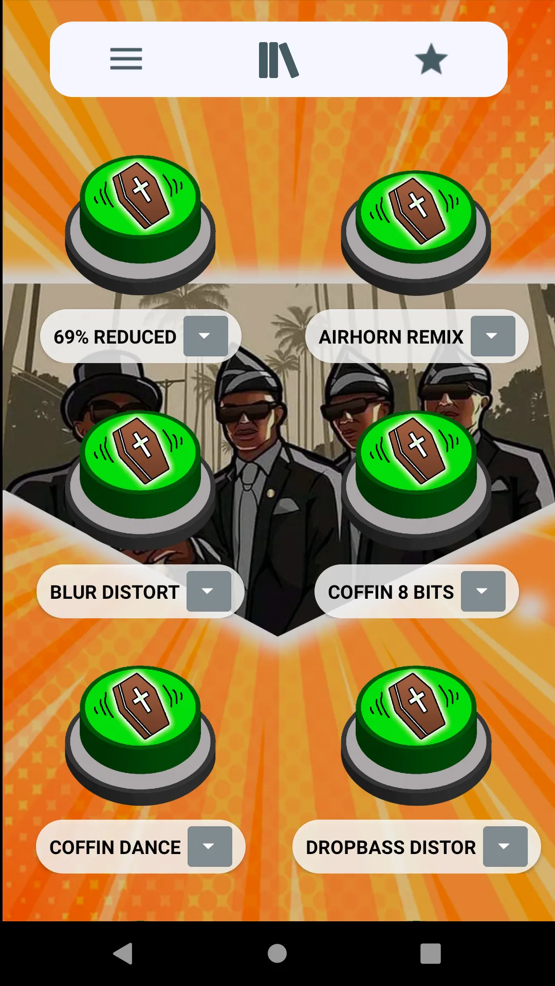 Coffin Dance Meme Soundboard | Indus Appstore | Screenshot