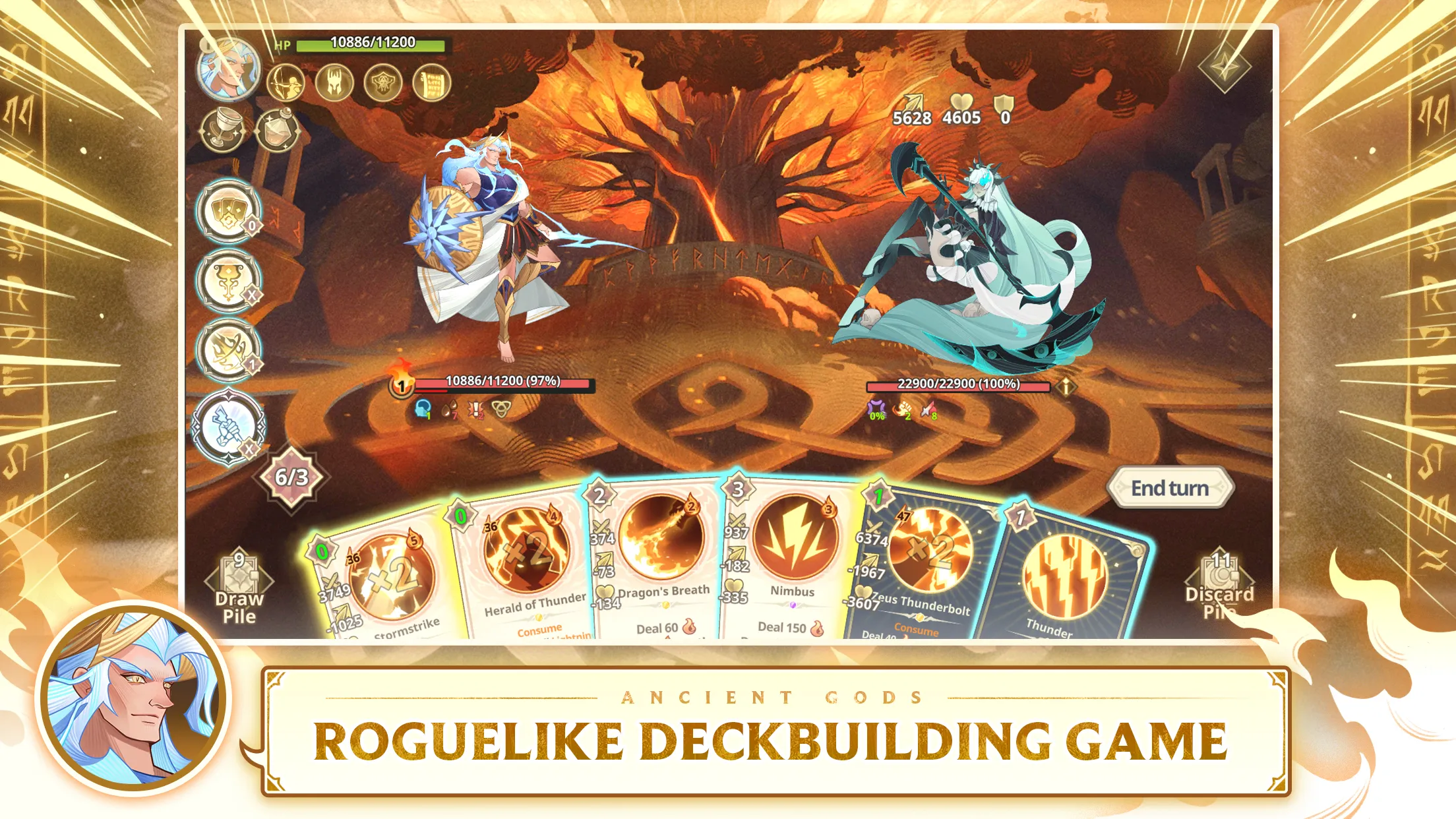 Ancient Gods: Card Battle RPG | Indus Appstore | Screenshot