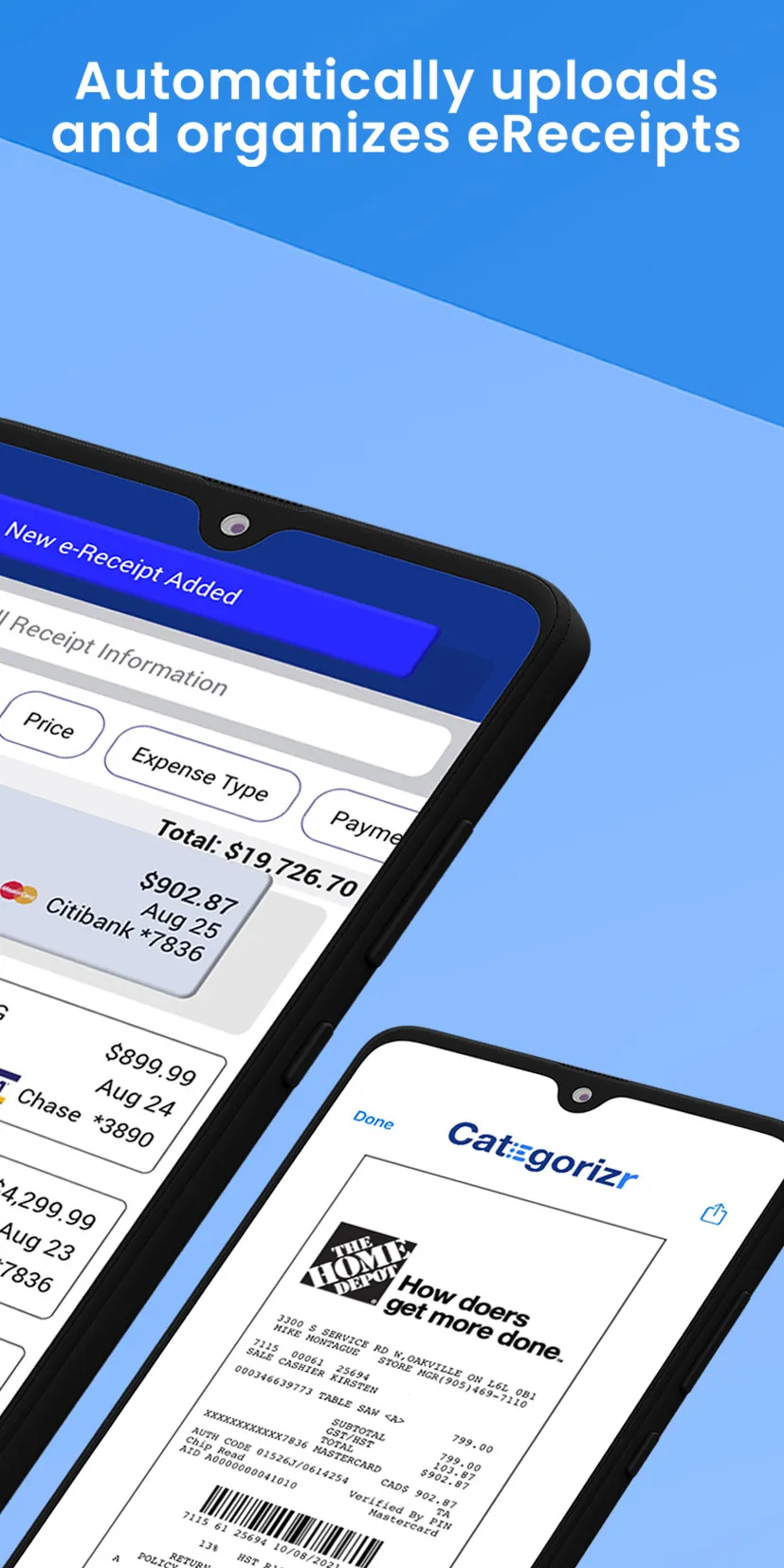Categorizr: Receipt Scanner | Indus Appstore | Screenshot