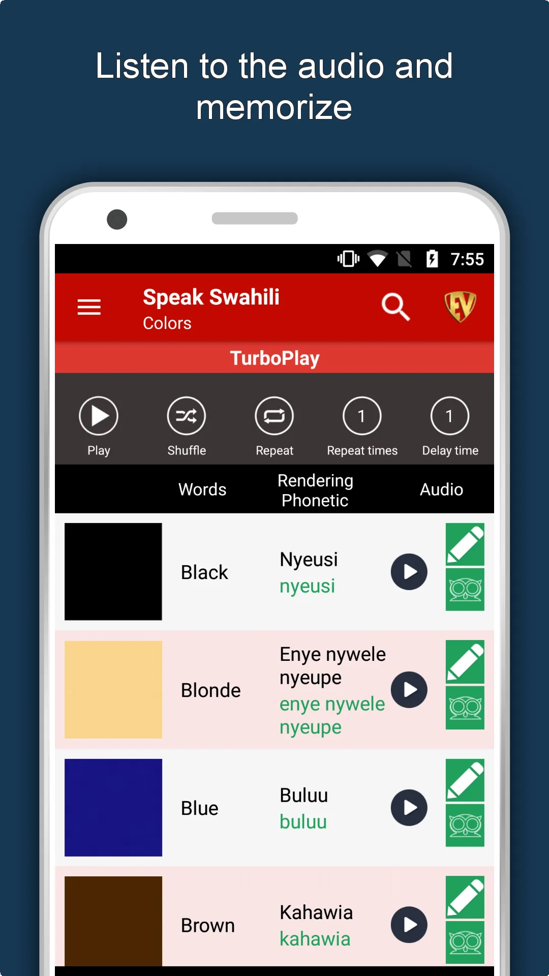 Speak Swahili : Learn Swahili  | Indus Appstore | Screenshot