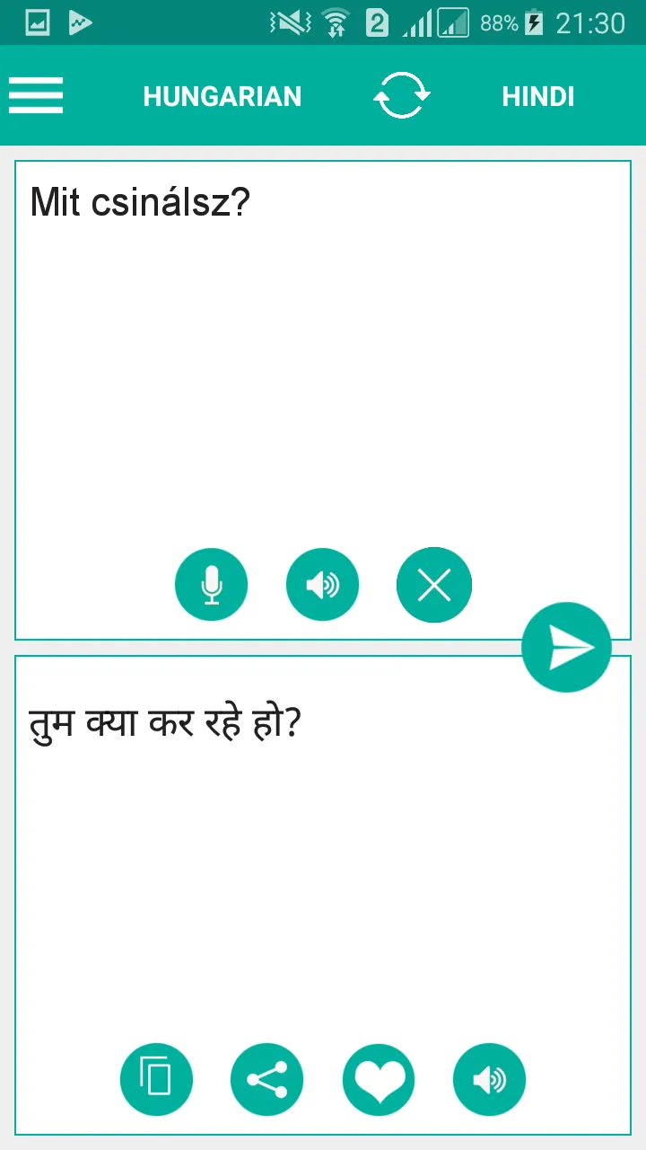 Hungarian Hindi Translator | Indus Appstore | Screenshot