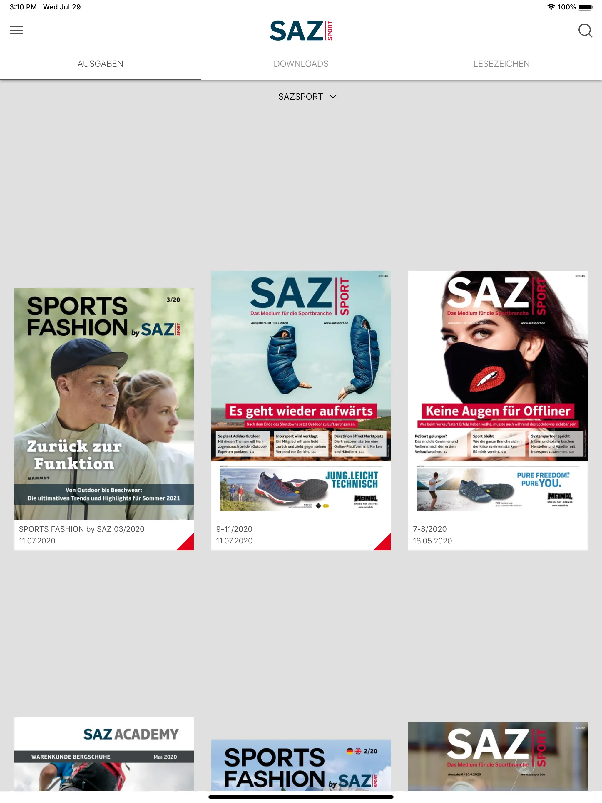 SAZ Sport | Indus Appstore | Screenshot