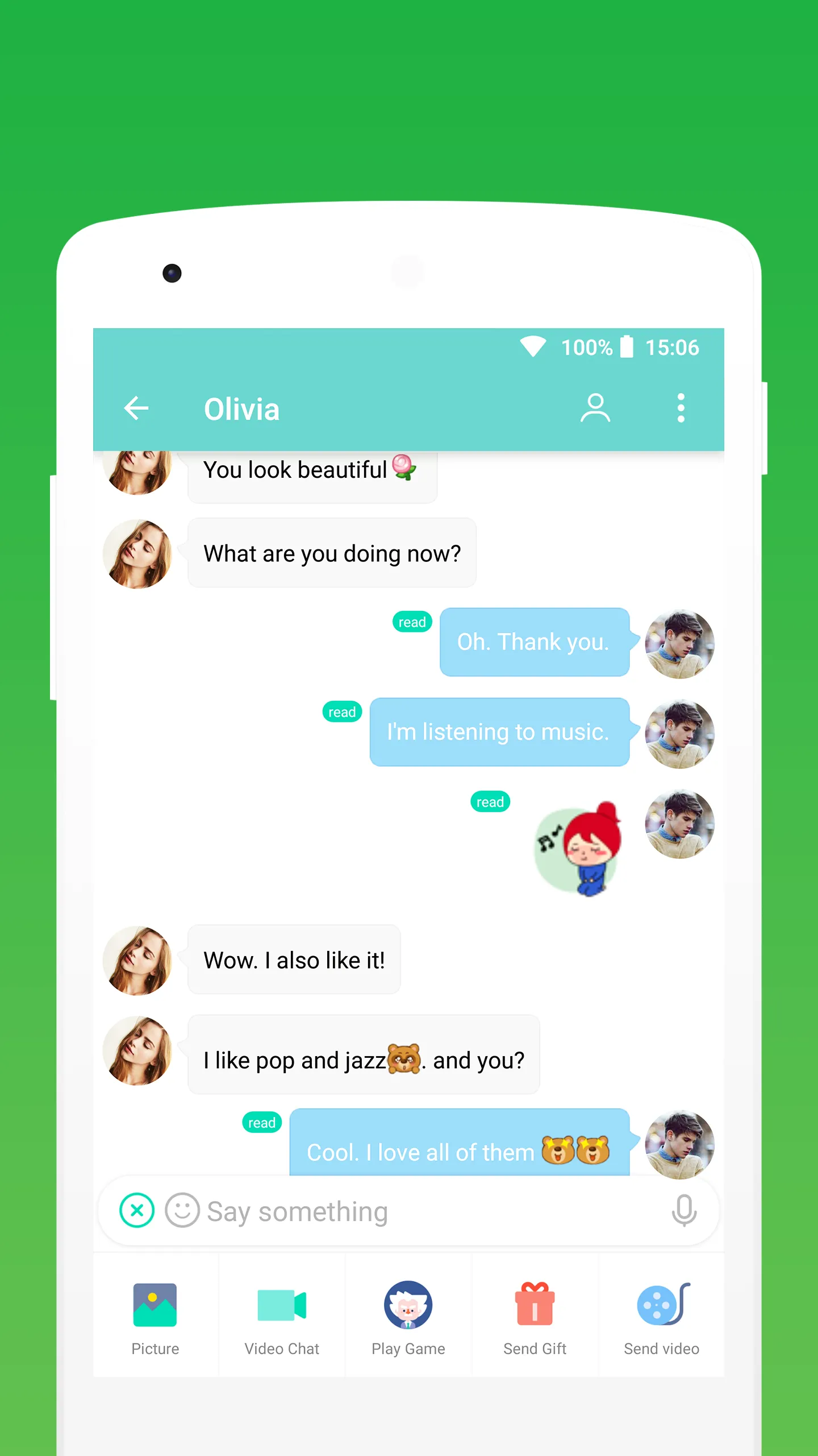 SayHi Chat Meet Dating People | Indus Appstore | Screenshot