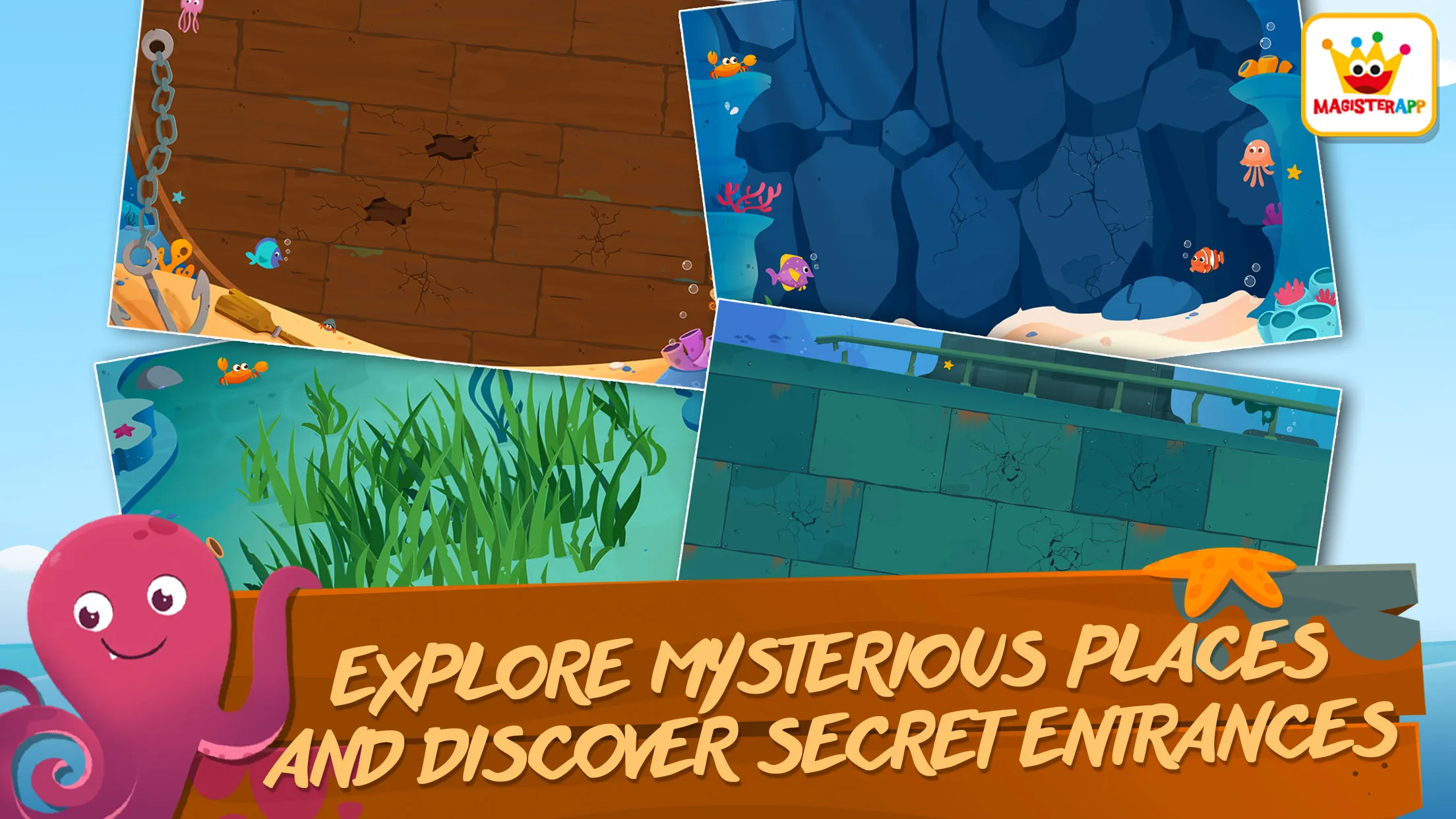 Archaeologist Deep Blue - Kids | Indus Appstore | Screenshot