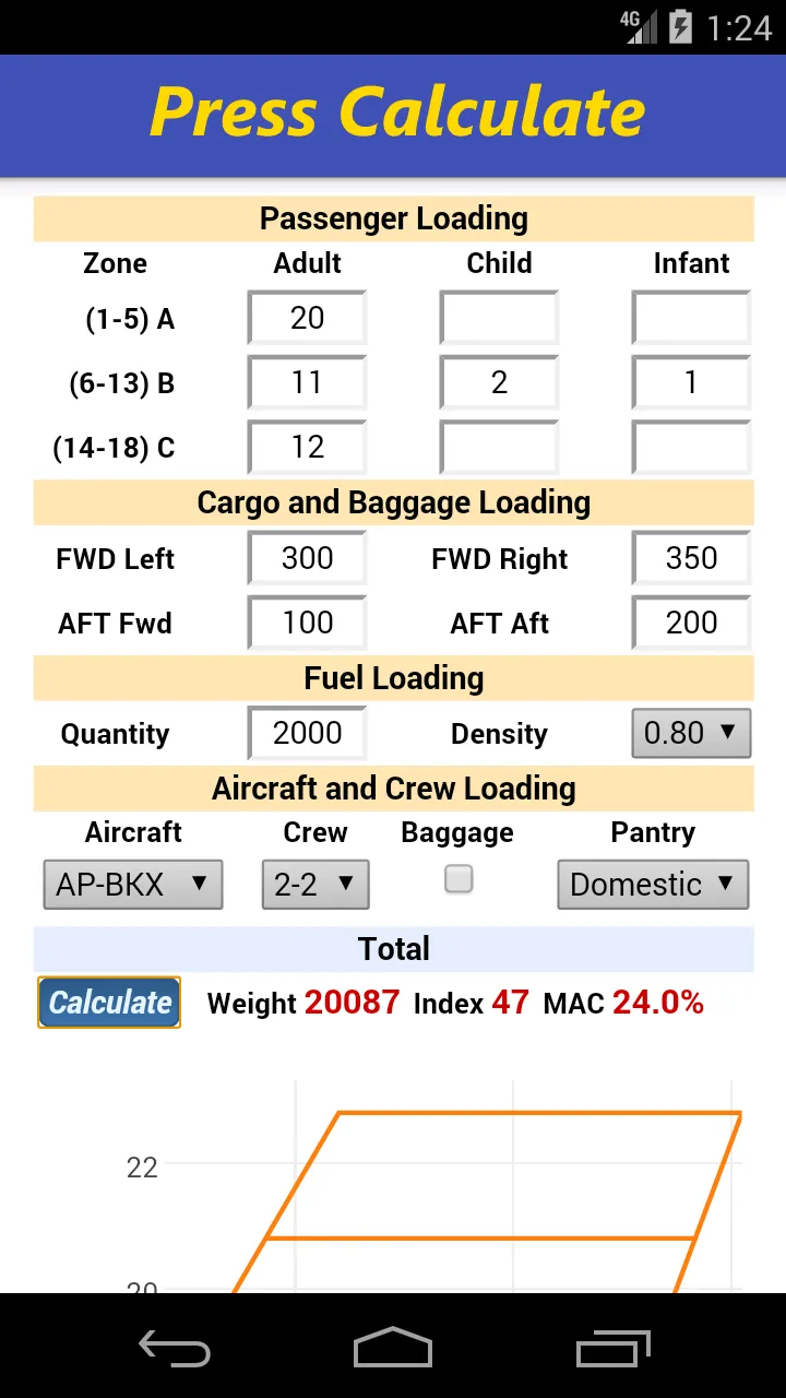 ATR 72-500 Loadsheet | Indus Appstore | Screenshot