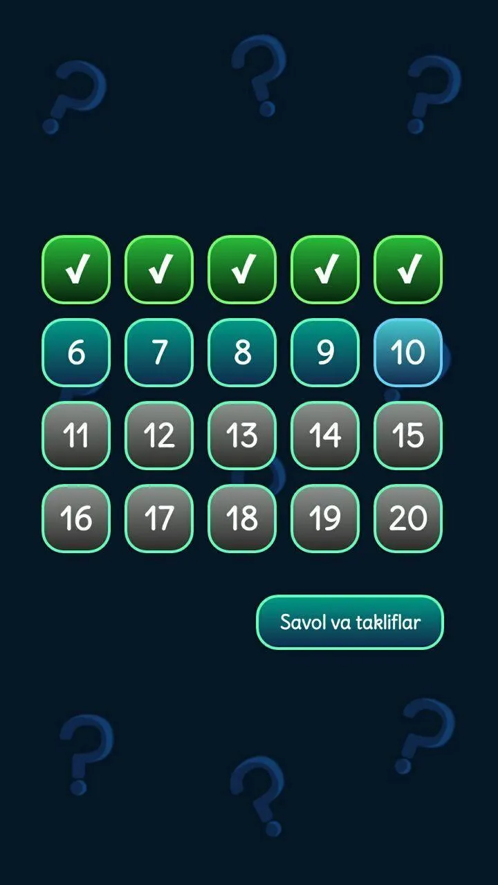 Viktorina Uz  - Test savollari | Indus Appstore | Screenshot