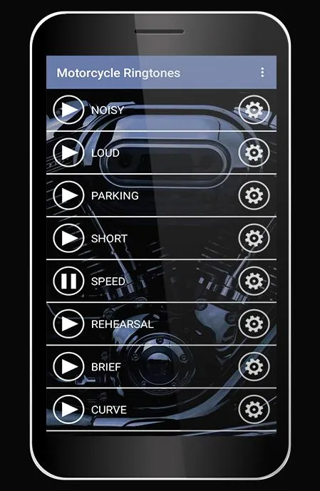 Motorcycle Ringtones | Indus Appstore | Screenshot