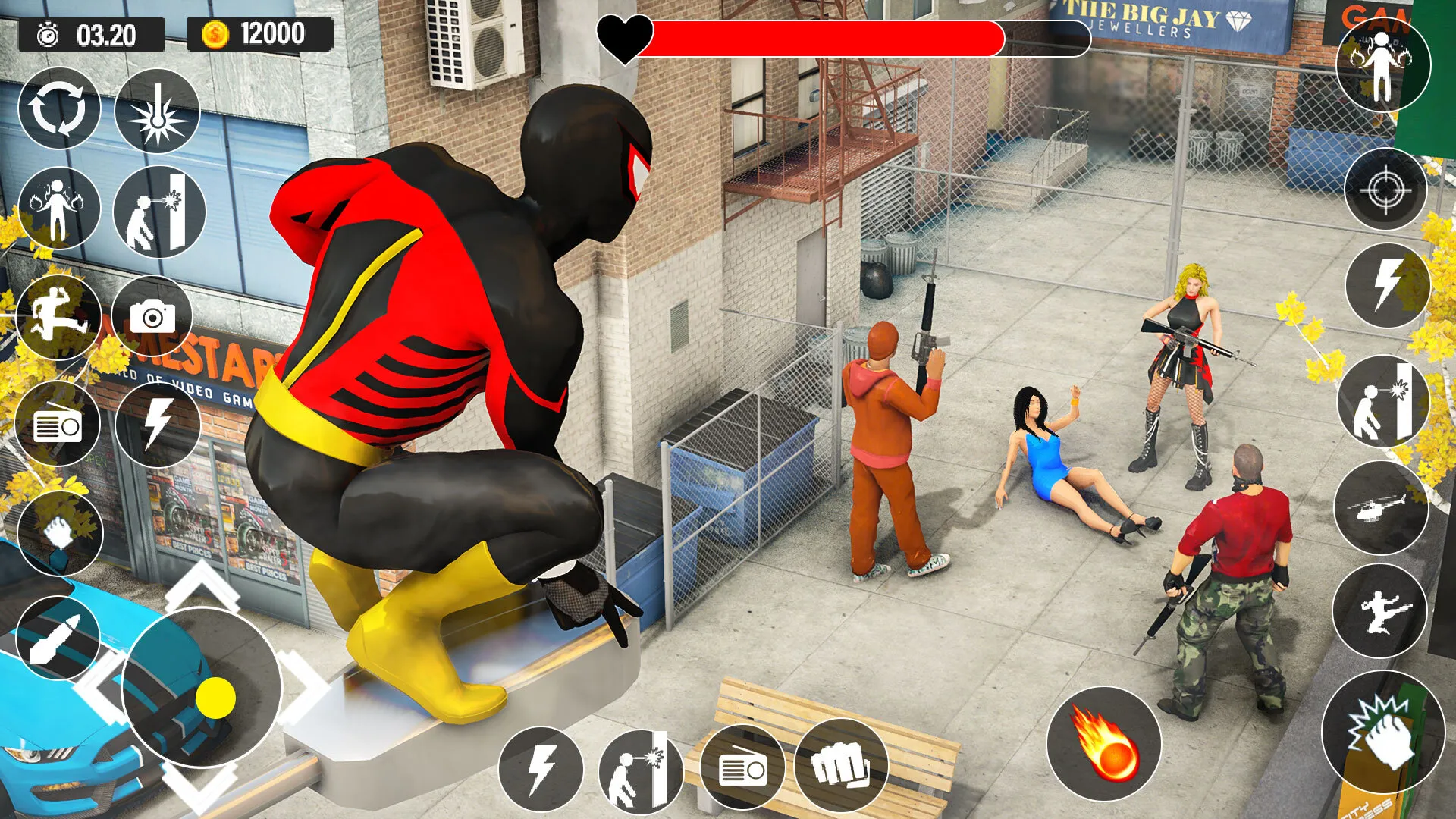 Superhero Spider Games Offline | Indus Appstore | Screenshot