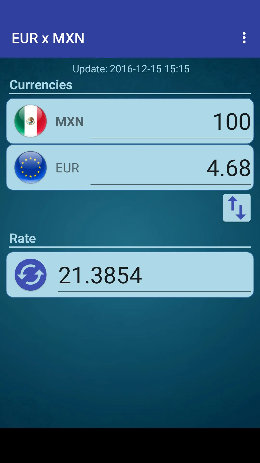 Euro x Mexican Peso | Indus Appstore | Screenshot