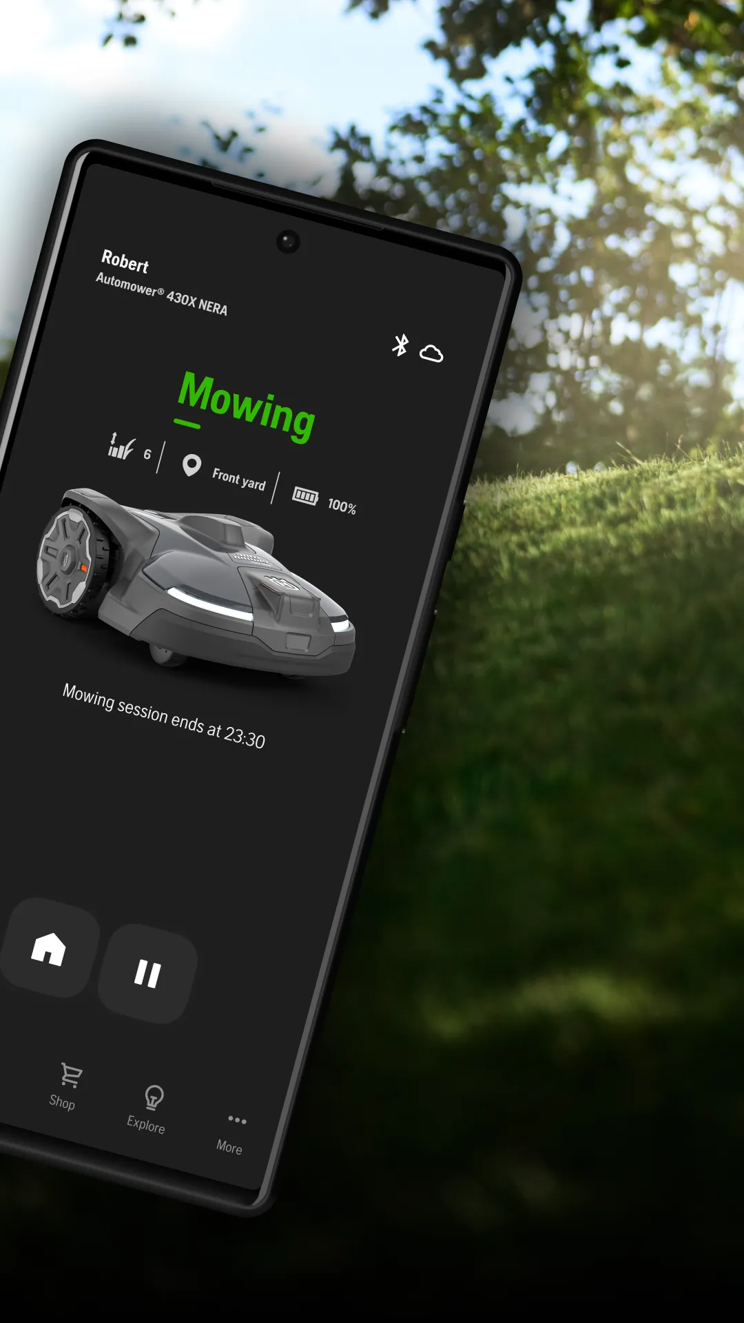 Automower Connect | Indus Appstore | Screenshot