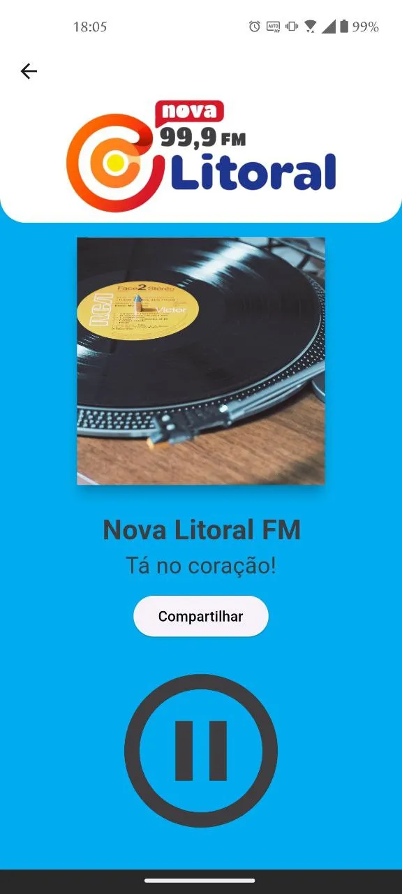 Nova Litoral 99,9 FM | Indus Appstore | Screenshot