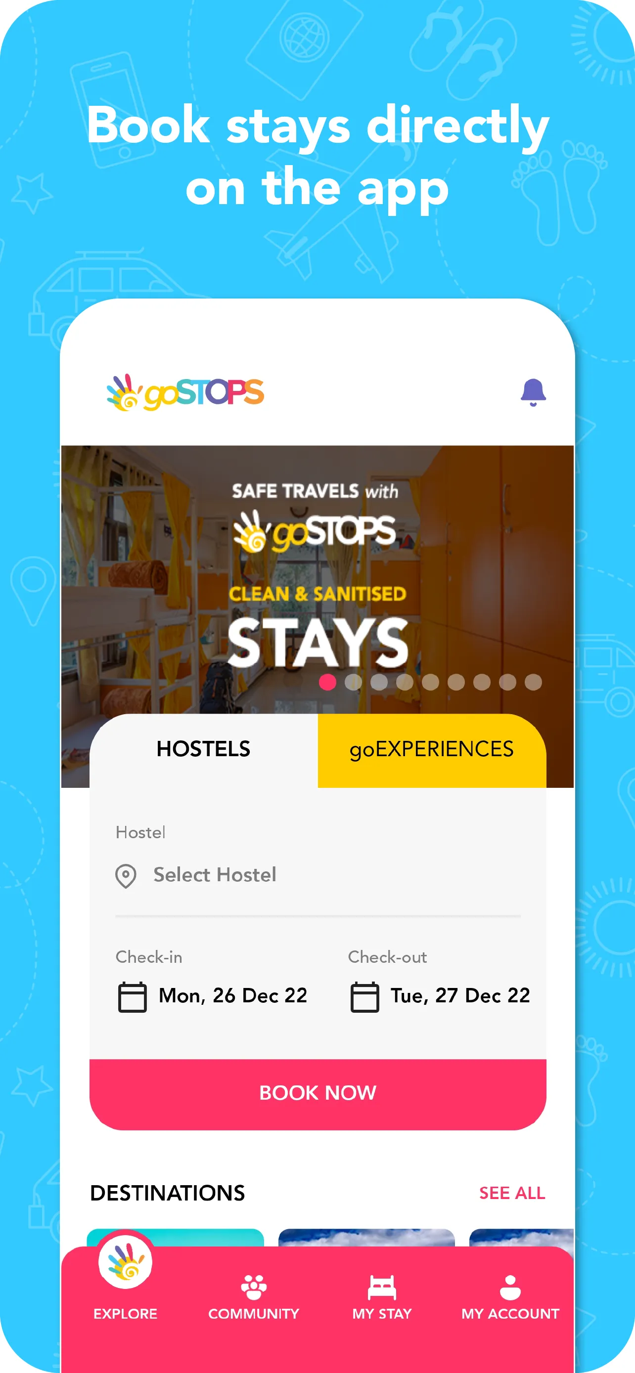 goSTOPS | Indus Appstore | Screenshot