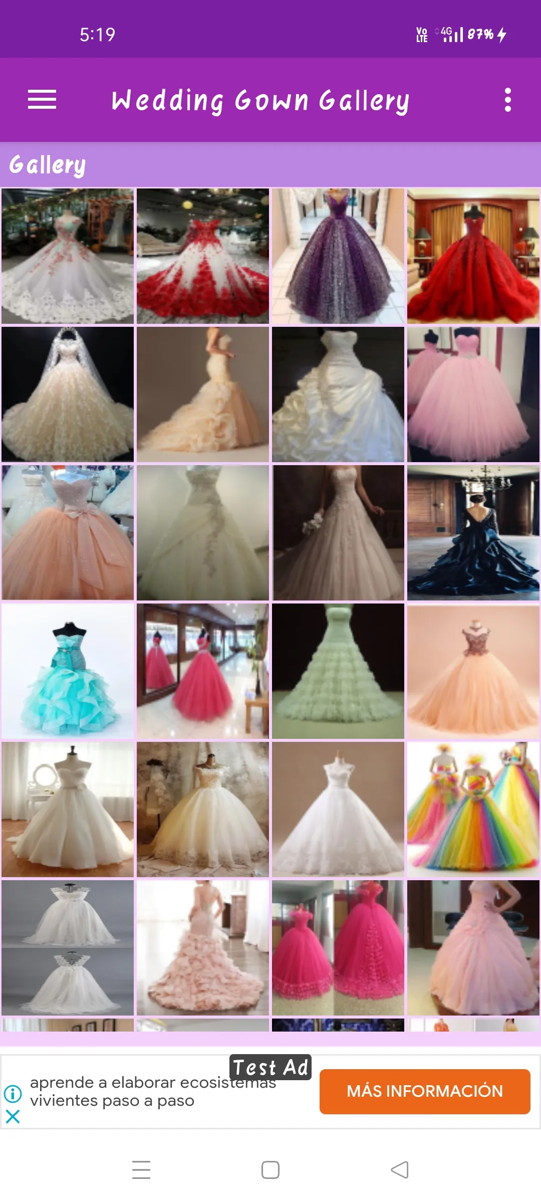 Wedding Gown Gallery | Indus Appstore | Screenshot