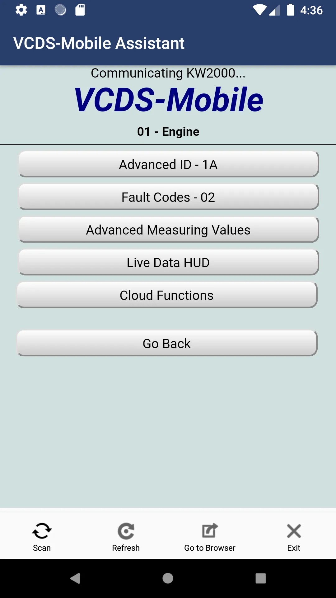 VCDS-Mobile Assistant | Indus Appstore | Screenshot