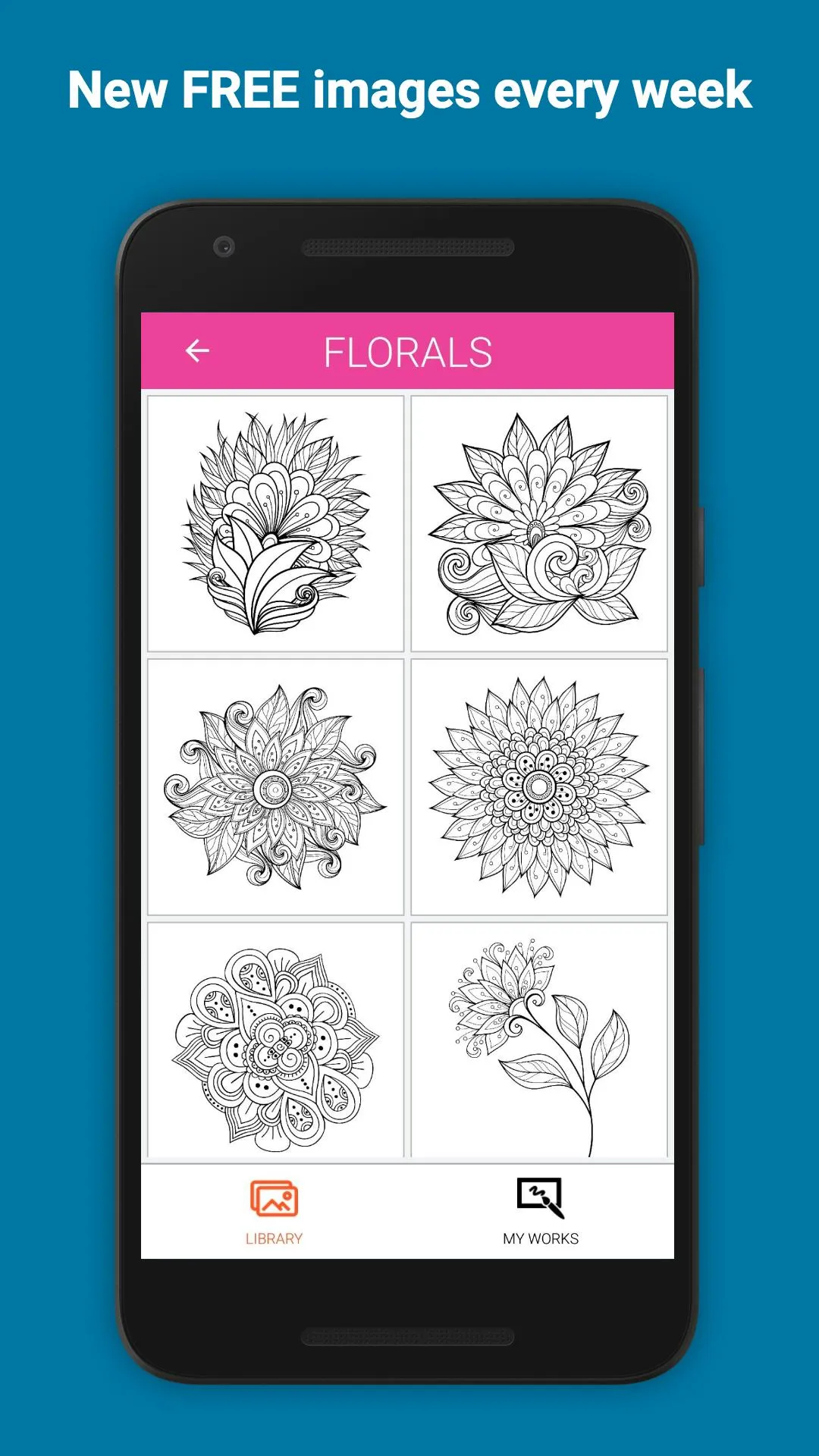 Colorify: Coloring Book Game | Indus Appstore | Screenshot