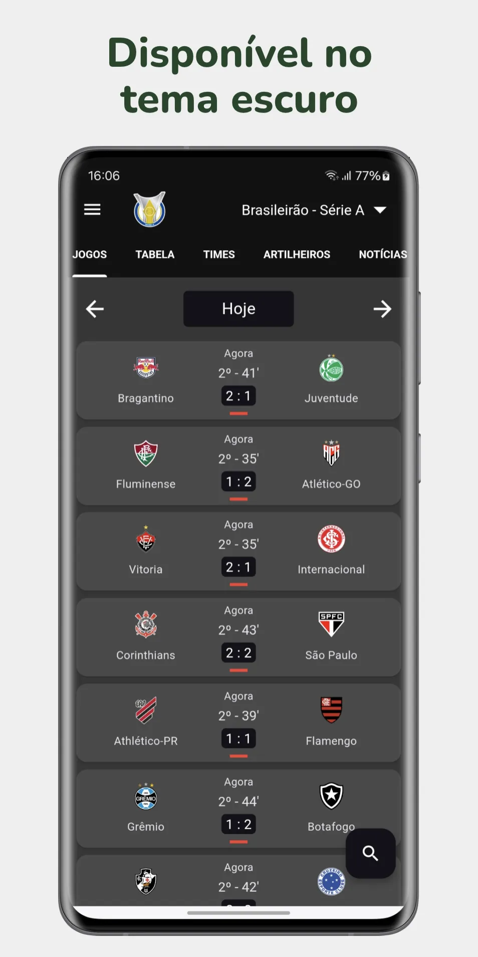 Brasileirão 2024 Série A B e C | Indus Appstore | Screenshot