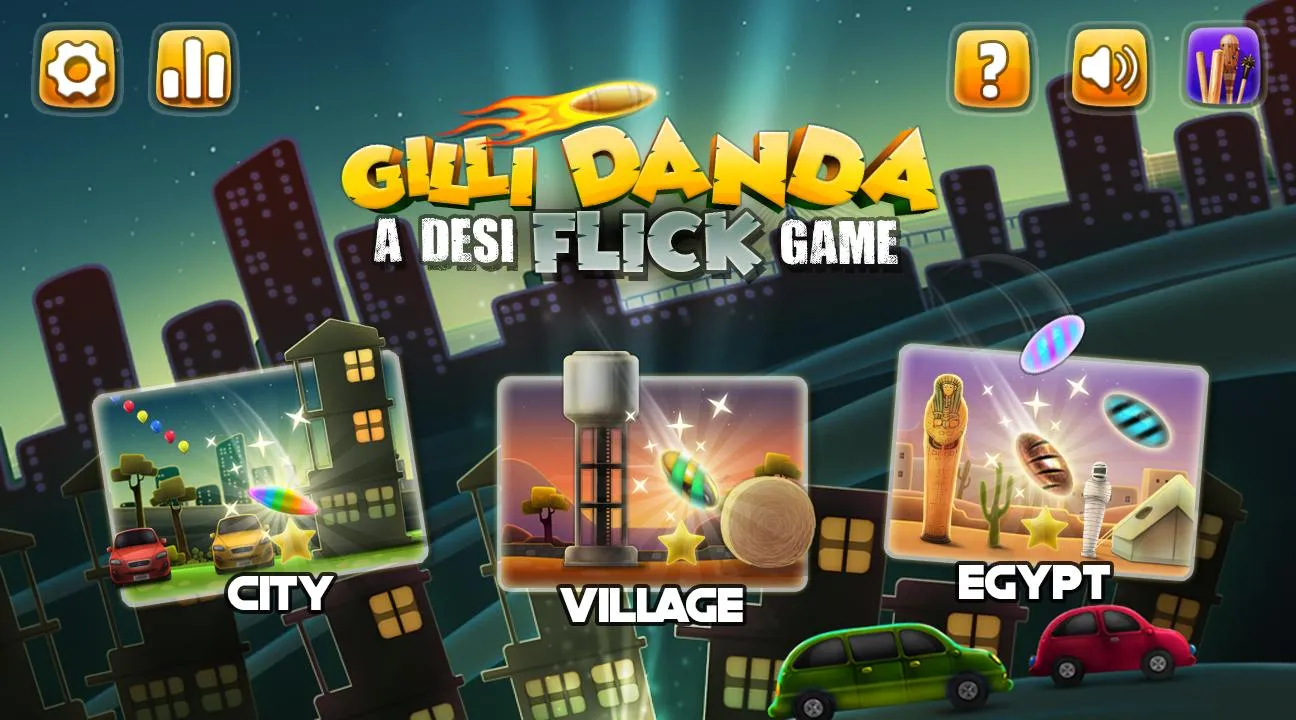 Gilli Danda A Desi Flick Game | Indus Appstore | Screenshot