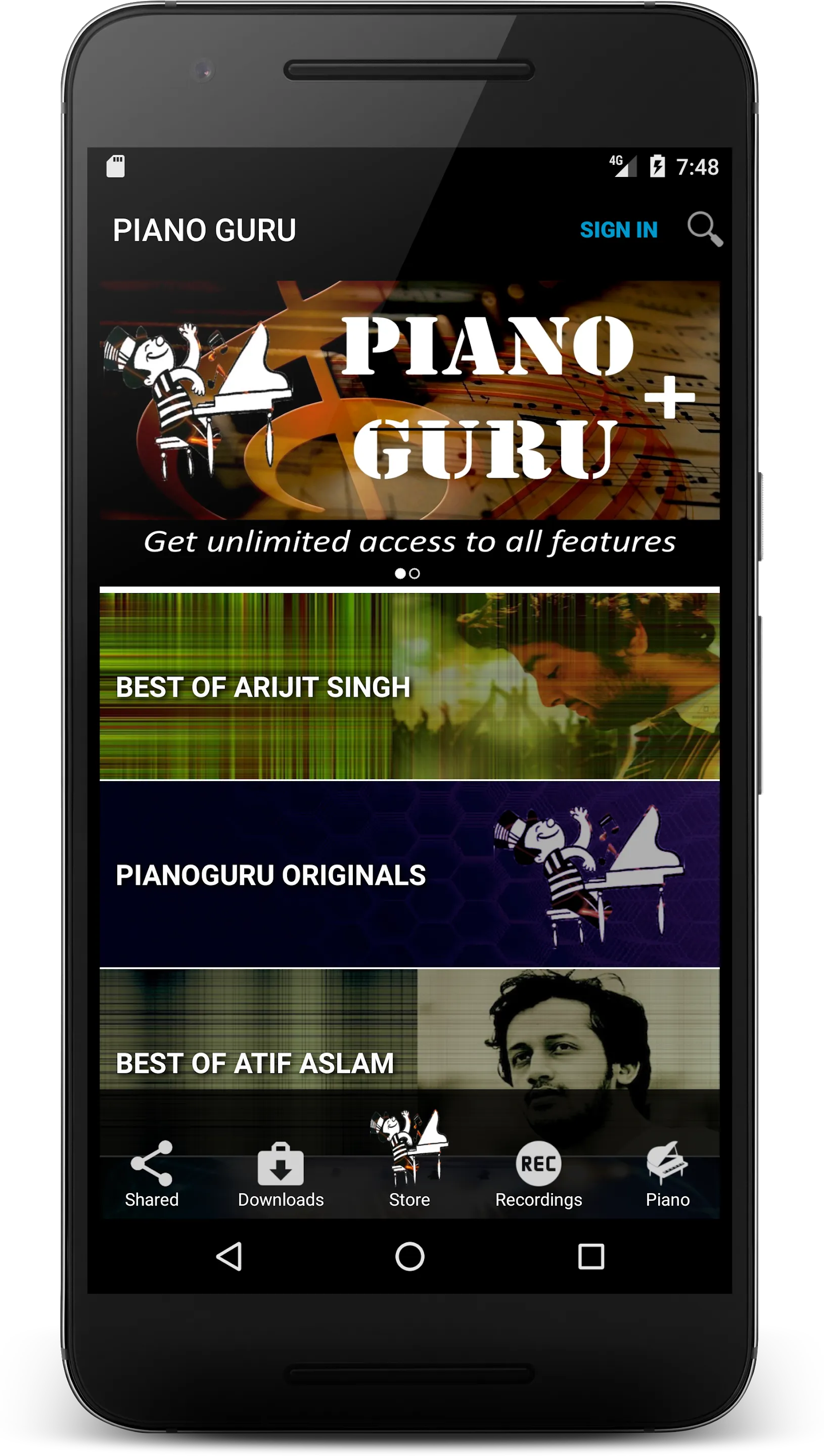 PianoGuru : Learn Indian Songs | Indus Appstore | Screenshot