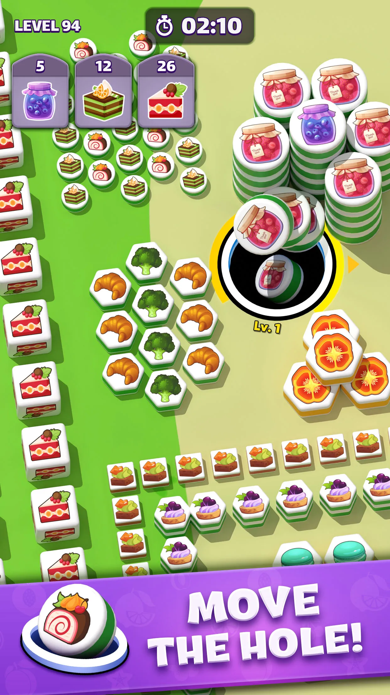 Tiles in Hole: Black Hole | Indus Appstore | Screenshot