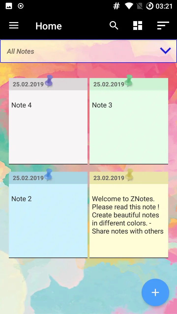 Notepad App ZNotes | Indus Appstore | Screenshot