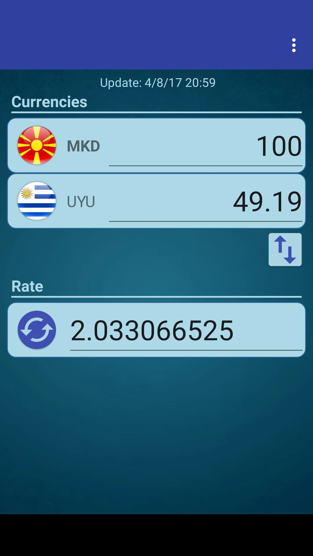 UYU Peso x Macedonian Denar | Indus Appstore | Screenshot