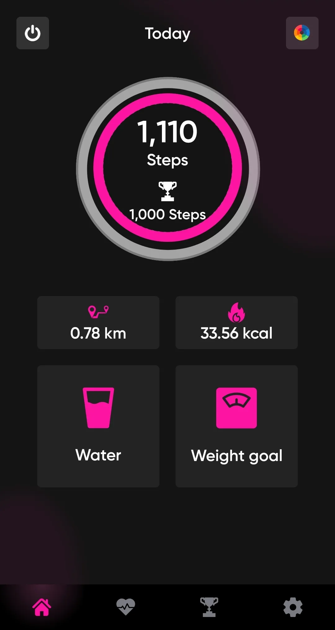 Pedometer & Calorie Counter | Indus Appstore | Screenshot