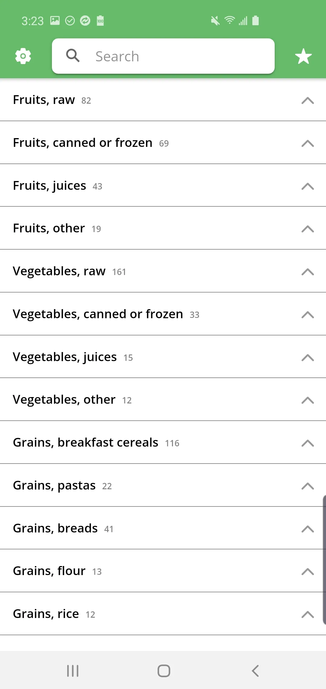 GG Food Codes | Indus Appstore | Screenshot