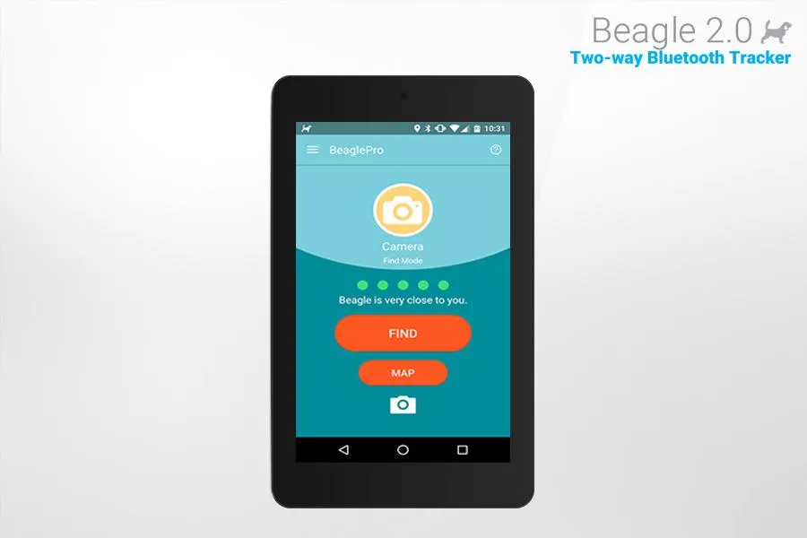 Beagle 2.0 Bluetooth Tracker | Indus Appstore | Screenshot