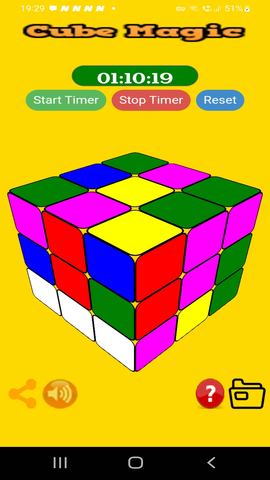 Cube Magic Puzzle | Indus Appstore | Screenshot