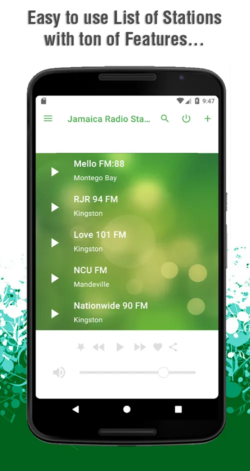 Jamaica Radio Stations | Indus Appstore | Screenshot