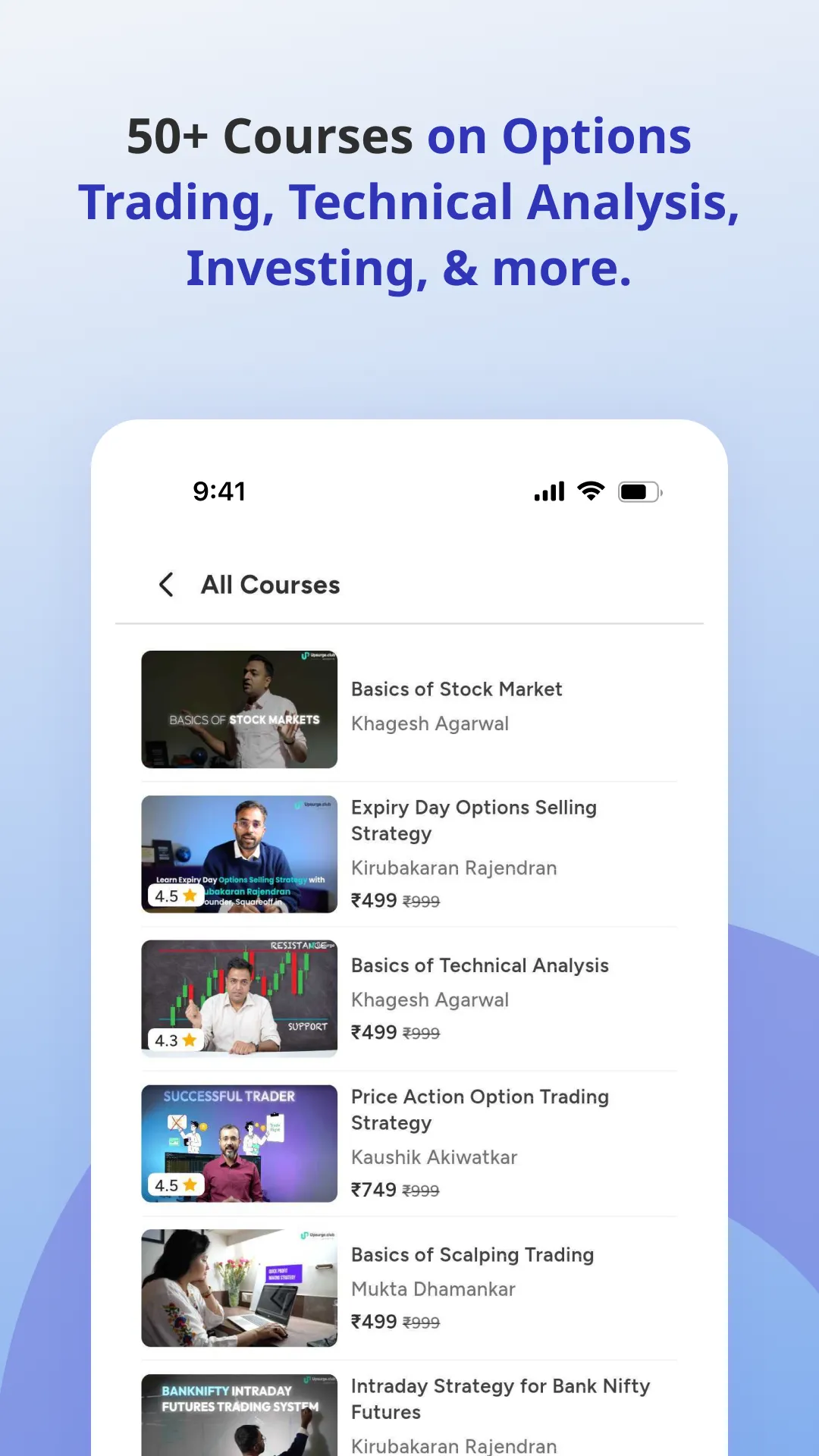 Upsurge.club - Trading Courses | Indus Appstore | Screenshot