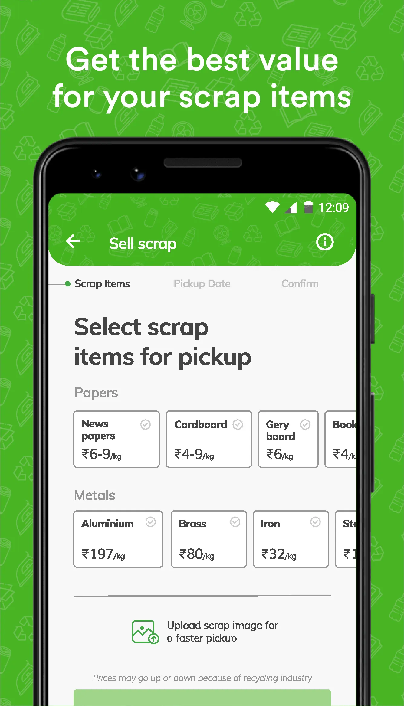 The Kabadiwala - Sell scrap | Indus Appstore | Screenshot