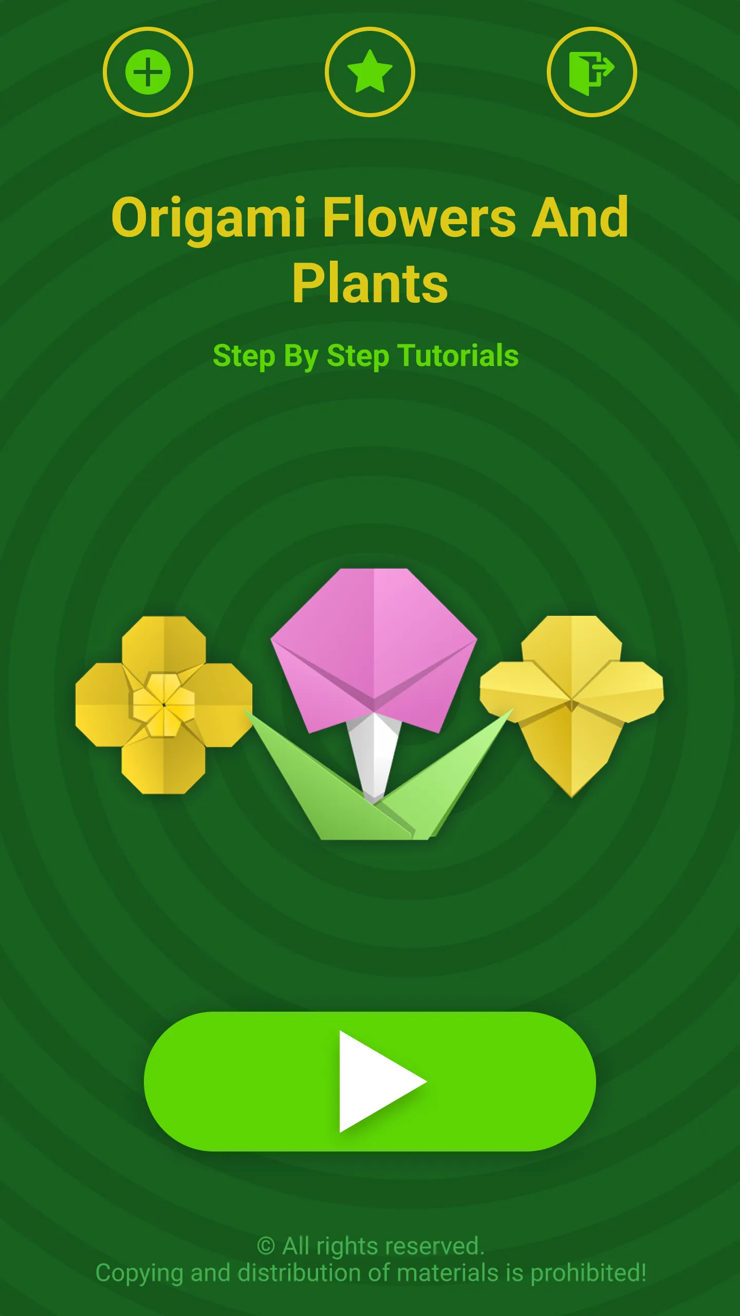 Origami Flowers and Plants | Indus Appstore | Screenshot