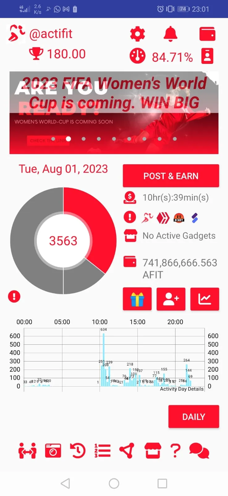 Actifit | Indus Appstore | Screenshot