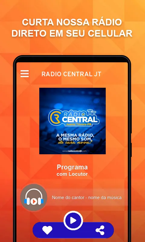 Radio Central JT | Indus Appstore | Screenshot