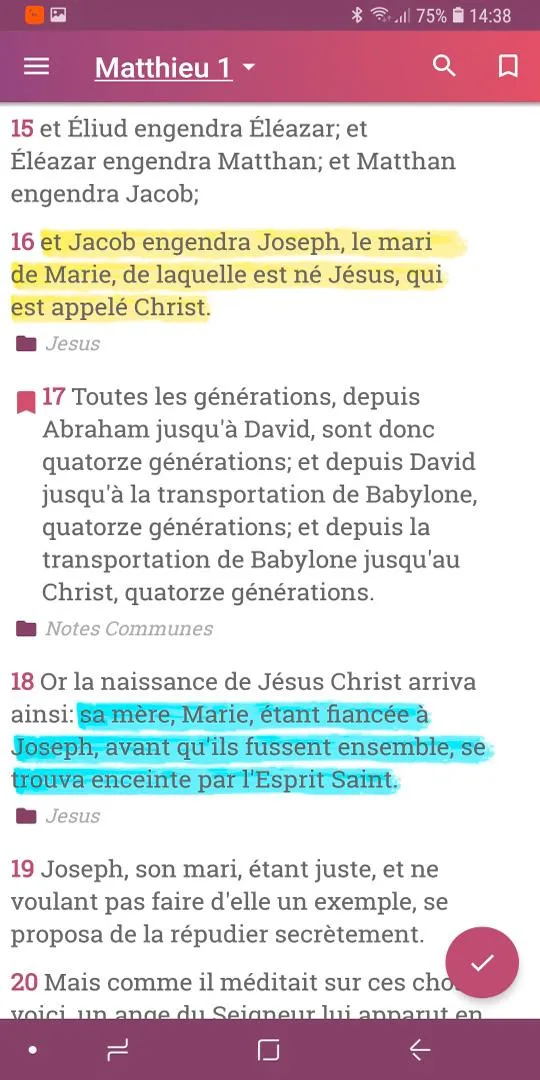 Bible Darby en Français | Indus Appstore | Screenshot