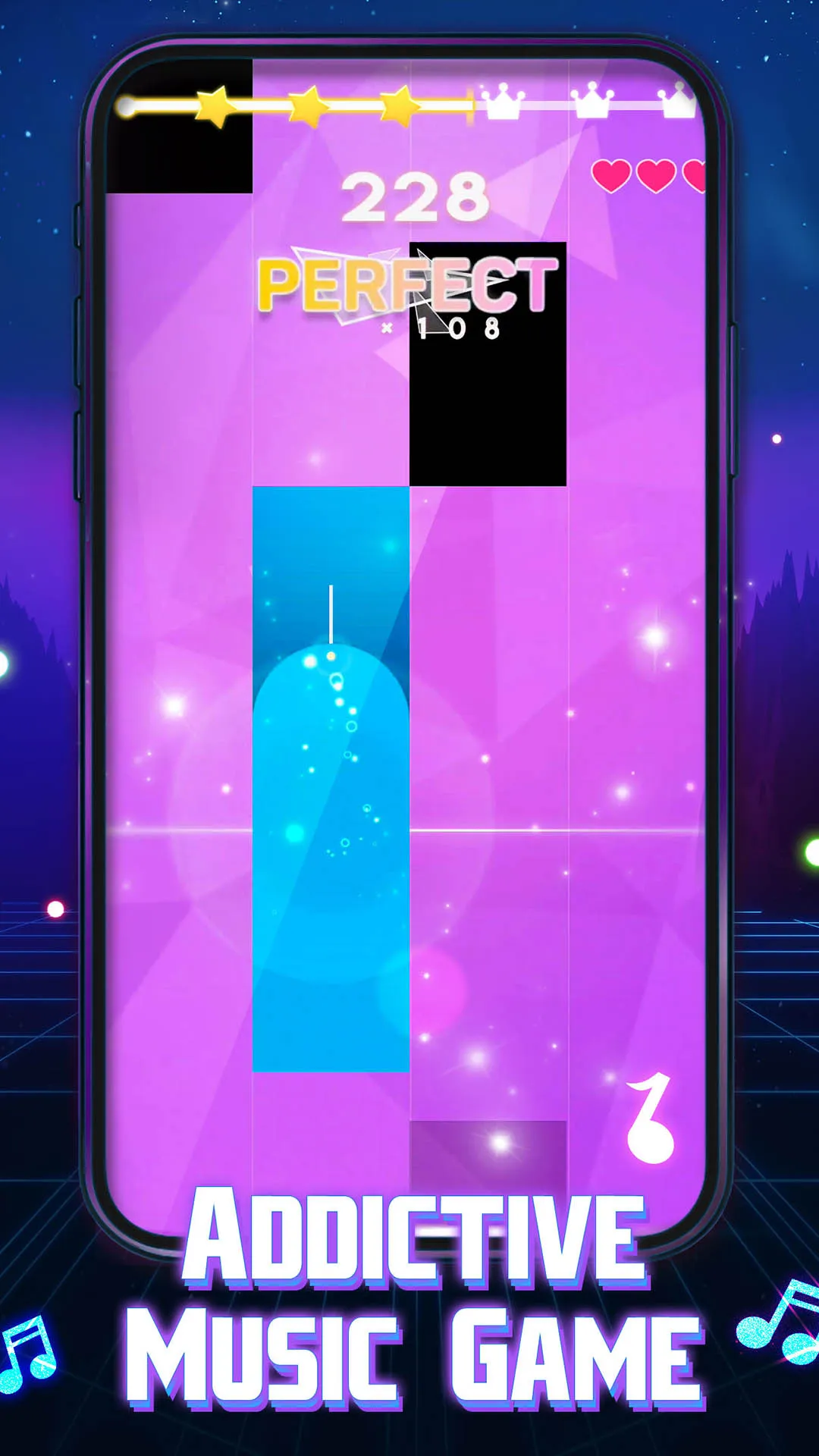 Piano Pink Music | Indus Appstore | Screenshot