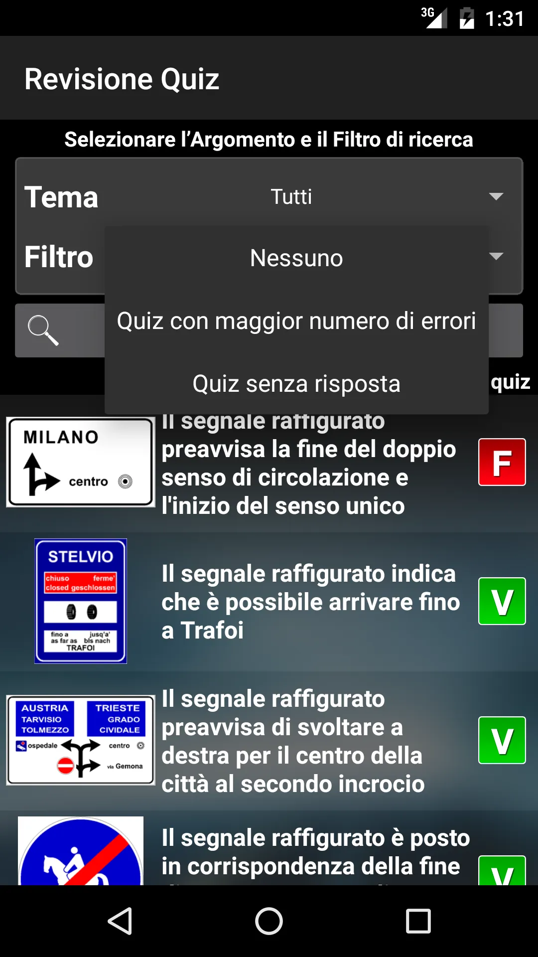 Quiz Patente di Guida: Auto B | Indus Appstore | Screenshot