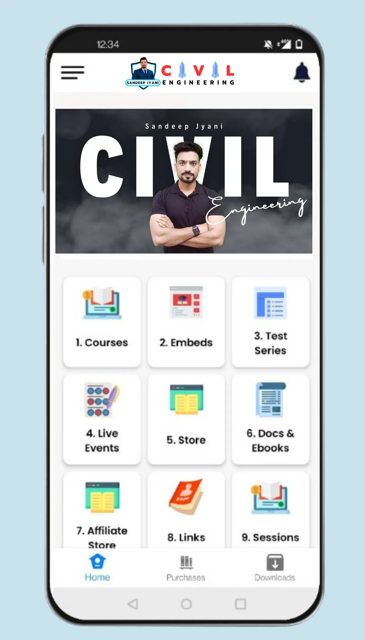 Sandeep Jyani Civil Engg | Indus Appstore | Screenshot