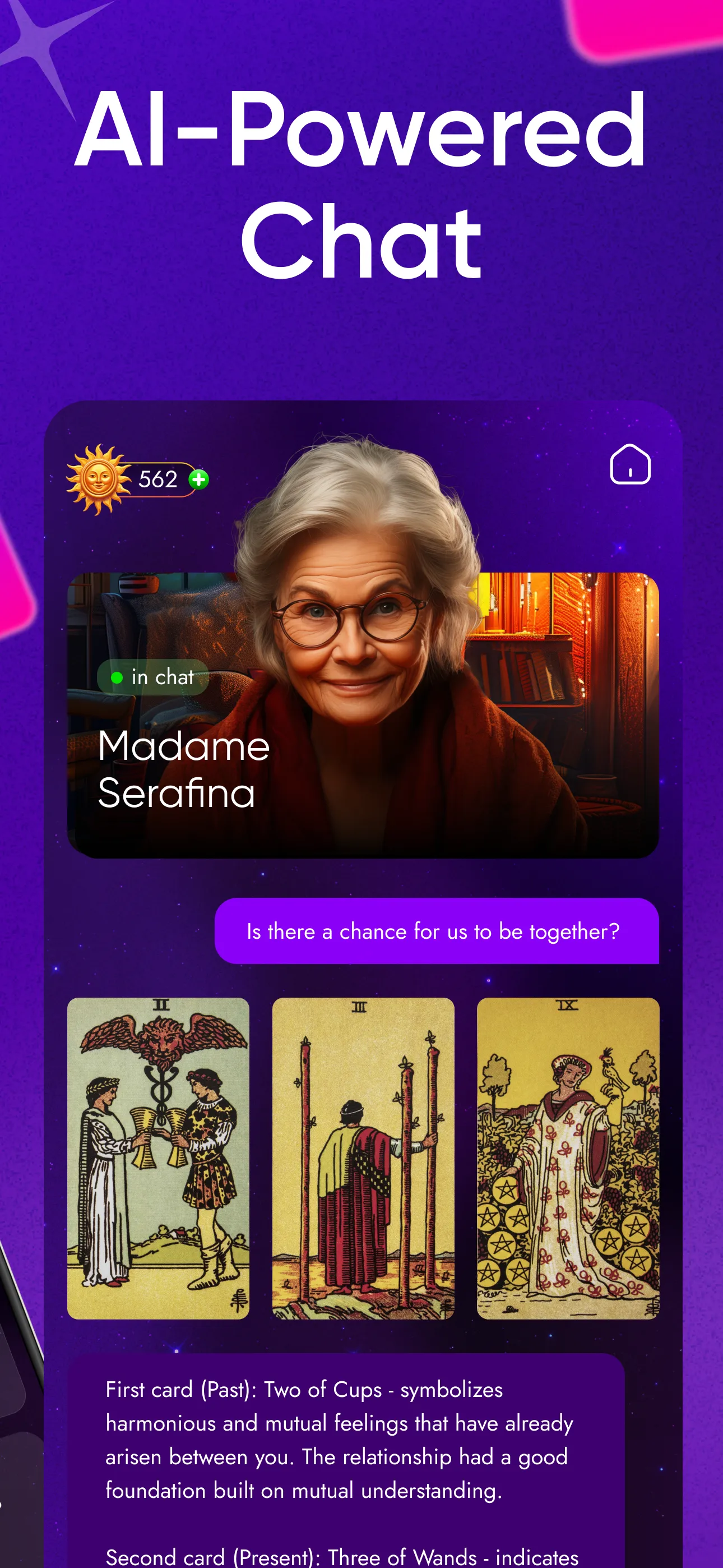 AI Tarot Card Reading | Indus Appstore | Screenshot