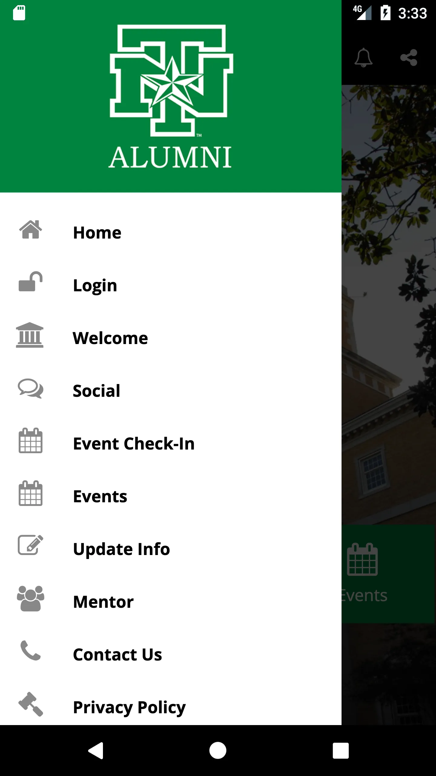 UNT Alumni Association | Indus Appstore | Screenshot