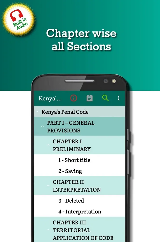 Kenya's Penal Code | Indus Appstore | Screenshot