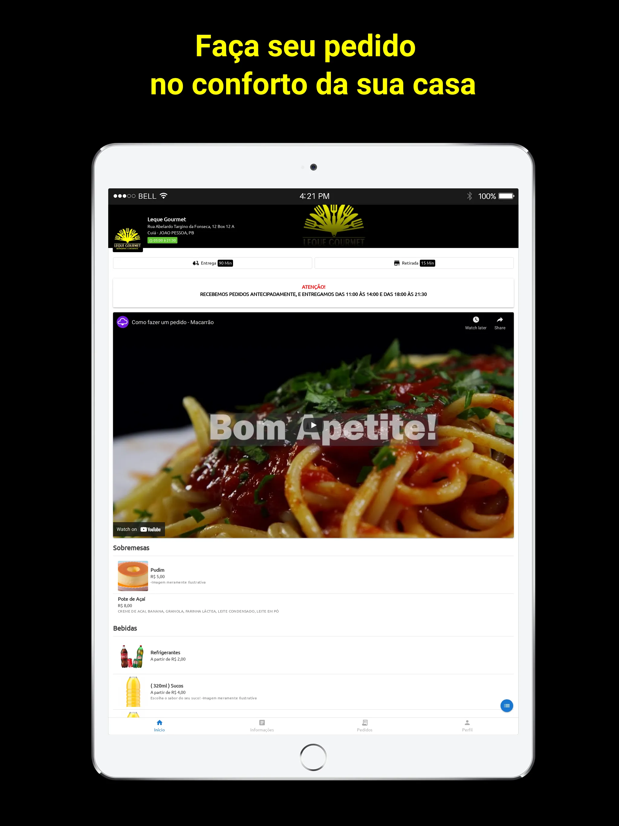 Leque Gourmet | Indus Appstore | Screenshot