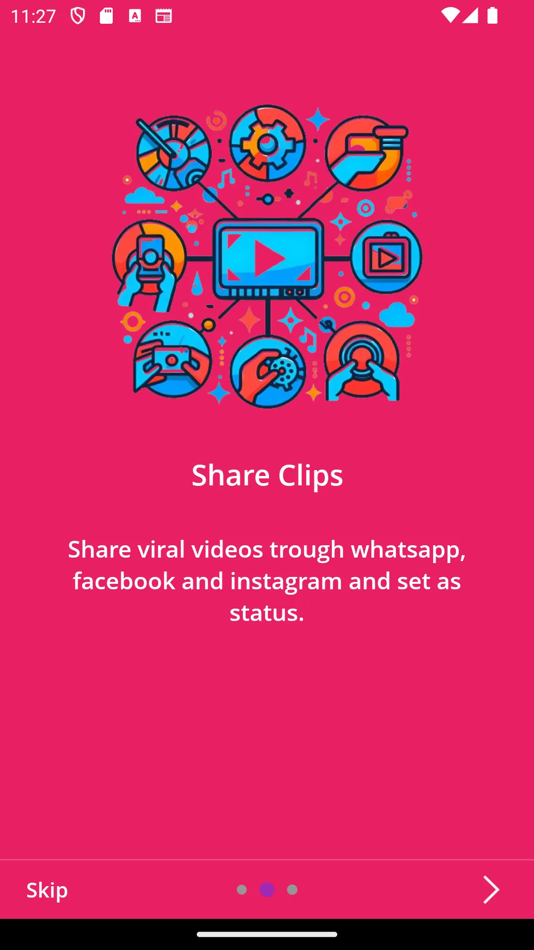 ViralClips: Laugh, Share, Earn | Indus Appstore | Screenshot