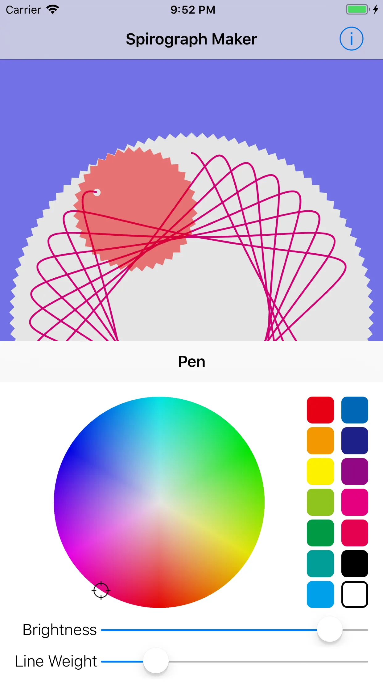 Spirograph Maker | Indus Appstore | Screenshot