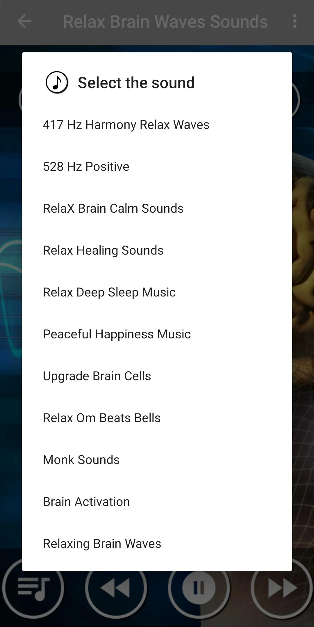 Binaural Beats / Healing Music | Indus Appstore | Screenshot