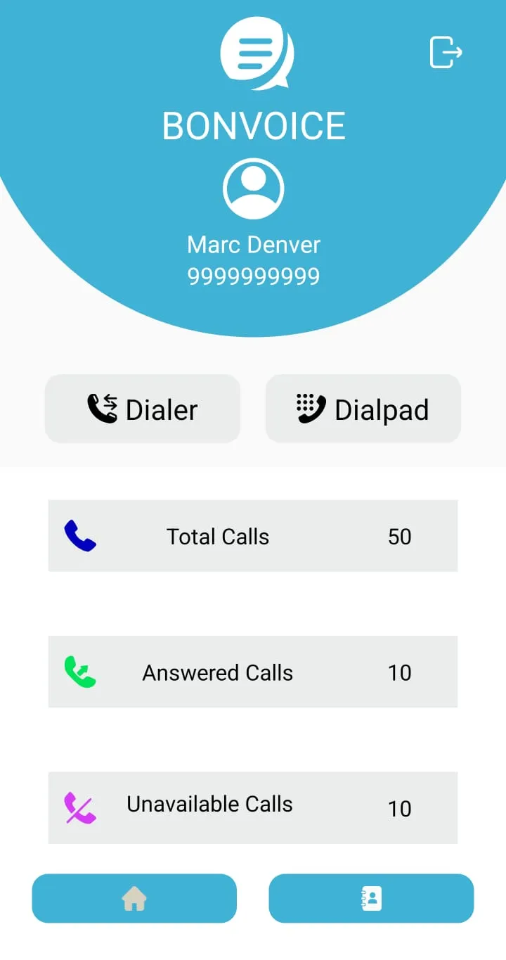 Dialer -Bonvoice | Indus Appstore | Screenshot