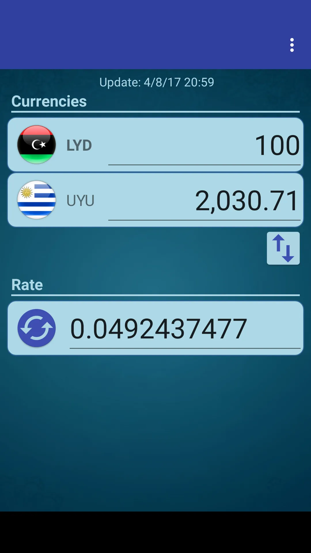 UYU Peso x Libyan Dinar | Indus Appstore | Screenshot