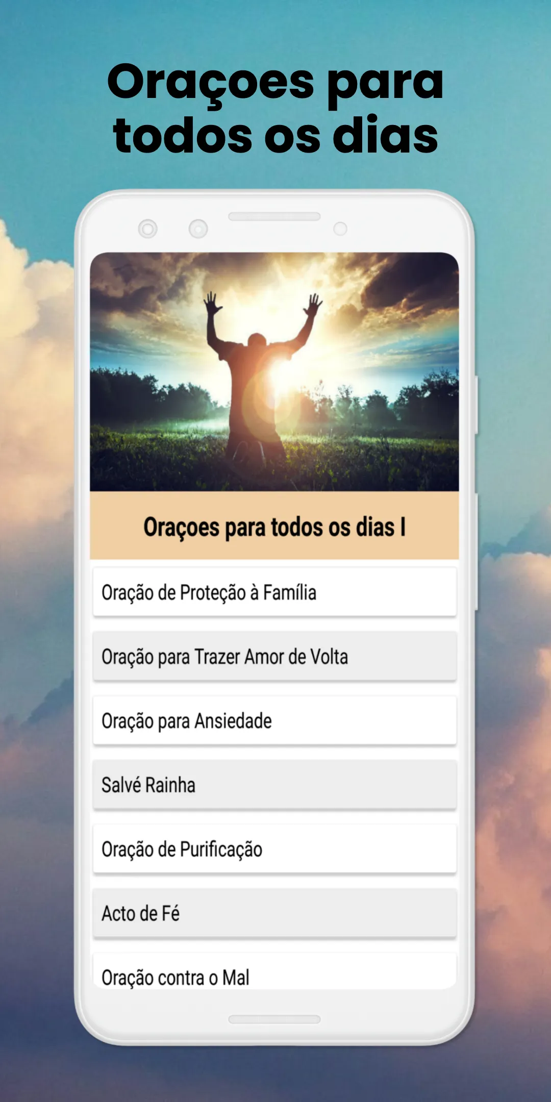 Oraçoes para todos os dias | Indus Appstore | Screenshot